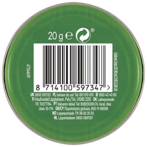 Vaseline Lip Therapy Aloe Vera 20g – 2 Pack Lip Balm, Petroleum Jelly Moisturise