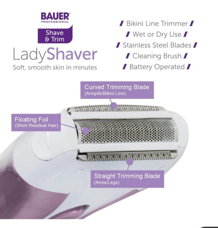 Bauer Pro Body Shaver And Trimmer