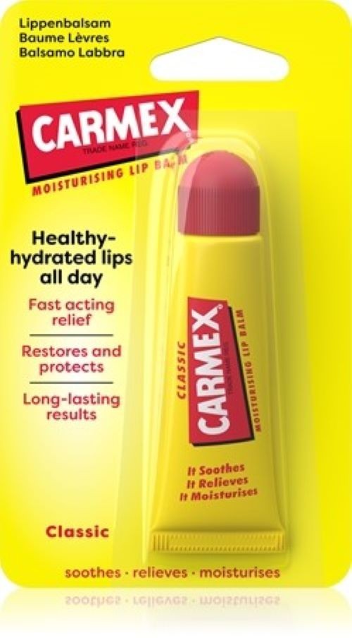 Carmex Classic Moisturising Lip Balm SPF 15 – 10g Twin Pack, Soothes & Protects