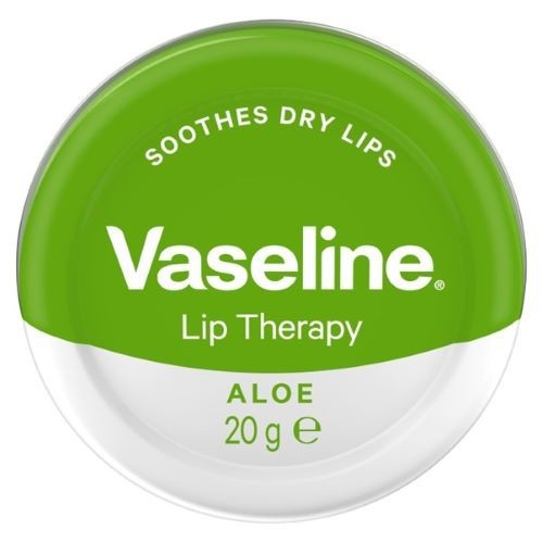 Vaseline Lip Therapy Aloe Vera 20g – 2 Pack Lip Balm, Petroleum Jelly Moisturise
